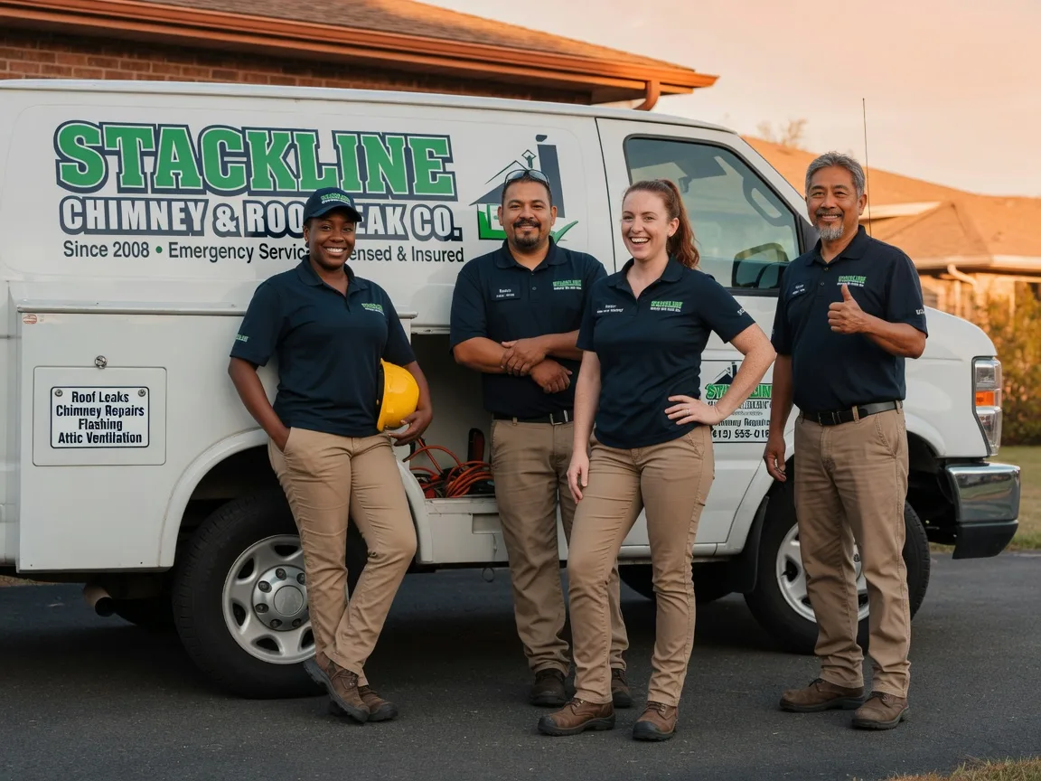 Chimney flashing repair company in San Saba, TX